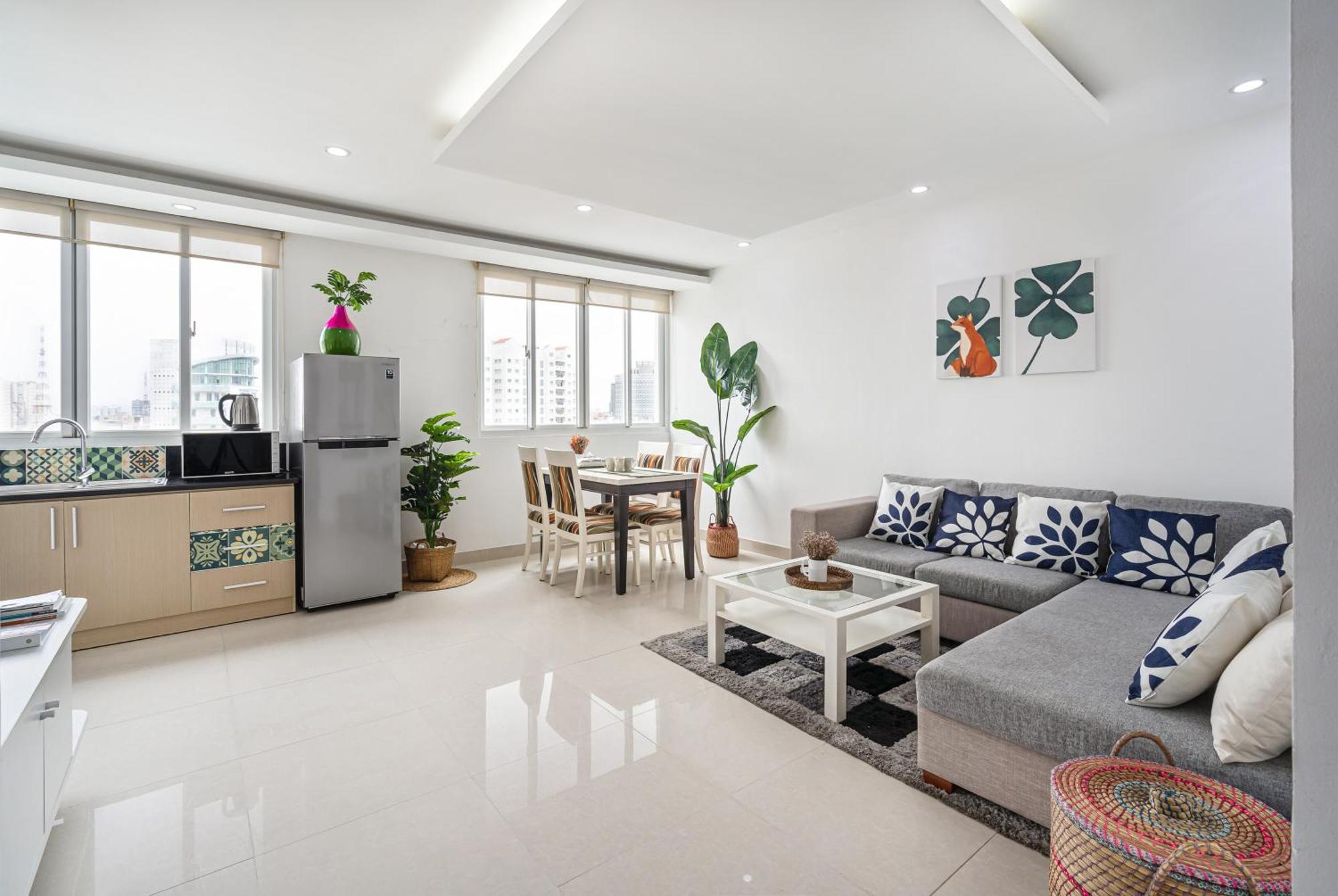 Alex House Saigon - Serviced Apartment Ho Chi Minh-staden Exteriör bild