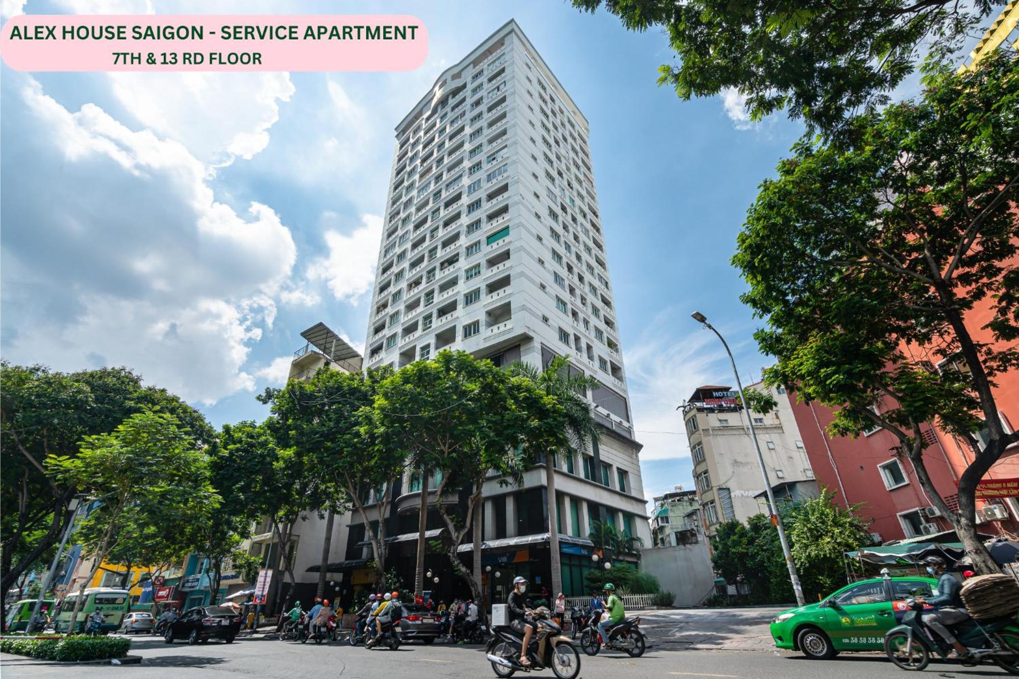Alex House Saigon - Serviced Apartment Ho Chi Minh-staden Exteriör bild